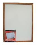 Dooley Boards Oak Framed Dry Erase Board, 23 x 35 Inch, Brown (2436MBO)
