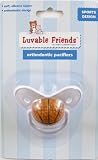 Sports Orthodontic Pacifier (Silicone), Basketball