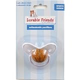Sports Orthodontic Pacifier (Silicone), Basketball by BabyVision