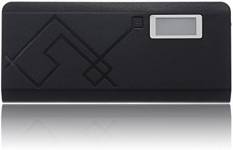 ZhiZhu® 12000mAh Dual USB Power Bank with LCD Digital Display Portable External Battery Pack Charger For iPhone iPad Samsung Galaxy Sony Nokia and the other Android Phones Smartphones Tablets PCs - Black