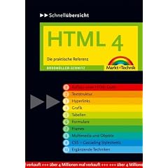 Schnell�bersicht HTML 4. Die praktische Referenz.