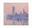 Houses Of Parliament / Houses Of Parliament, Art Poster by Claude Monet Houses Of Parliament / Houses Of Parliament, Art Poster by Claude Monet