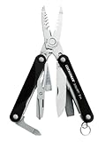 Leatherman 831204 Squirt ES4 Black Keychain Tool with Scissor