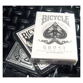  THREE CUSTOM DECK [RARE] SAMPLE PACK of Bicycle Playing Cards ON SALE by Ellusionist.com.... Ghost : Viper : Tiger