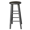 Round Top Barstool- Black(29")