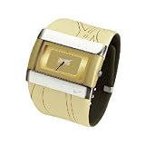 Nike Women's C0024-773 Merge Attract Gold Leather Watch