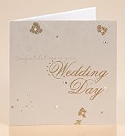 Pearl Floral Wedding Card