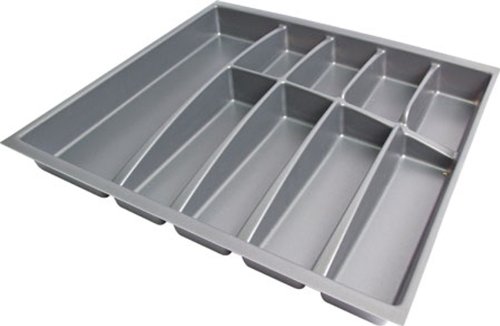 Cheap Price Anthracite Plastic Cutlery Tray Insert 500mm Wide