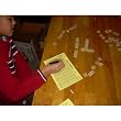 Banana Leaf Score Pad Word-game Score Pad 40 Sheet Yellow Pad - Chicken Foot - Mexican Train