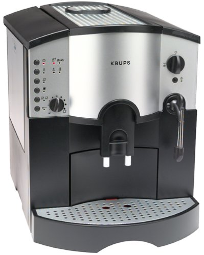 Krups Orchestro F8894538 Espresso and Cappuccino Coffee Machine, Black, 1.5 Litres