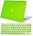 MOSISO Plastic Hard Shell Case & Keyboard Cover Skin Only Compatible with MacBook Air 11 Inch (Models: A1370 & A1465), Spring Green