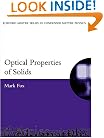 Optical Properties of Solids (Oxford Master Series in Physics)
