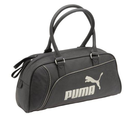 PUMA Handtasche Fame, black-gold, 44x21x13cm Preisvergleich