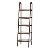 Madison Loop Ladder Bookshelf - Walnut