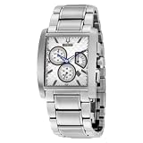 Bulova Men's 96C104 Silver Dial Bracelet Watch