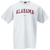 Nike Alabama Crimson Tide White Classic College T-shirt
