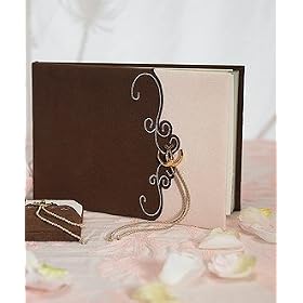 Romantic Vintage Western Traditional Guest Book