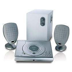 Coby DVD-417 2 Channel DVD Player with Home Theater Speaker System