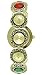 Moulin Women's Emerald and Ruby Stretch Band Watch #18413.73207
