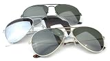 Premium Aviator 3 Pack Sunglasses "Elite" Collection