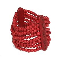 Bone Red Bracelet "Holy Cow Bracelet [Red]" -Fair Trade Gifts