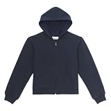 Uniform Navy Unisex Fleece Zip Hoodie - L