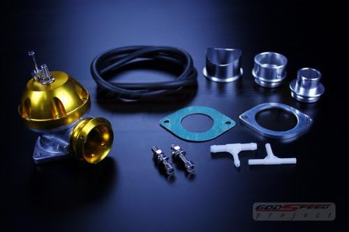 Godspeed Gen2 Type-rs Bov Recirculate Blow Off Valve Greddy Comp Turbo Gold Color for ALL Honda , Accord , Accord Wagon , Civic , Civic Si , Civic Type-r , Ep3 Civic , CRX , CRV , CRZ Cr-z , DEL SOL , FIT , Prelude , S2000 S2k