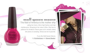 Nicole by OPI Nail Queen Mauve