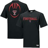 Nike Texas Tech Red Raiders Black Team Issue T-shirt