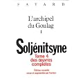 Oeuvres compl�tes, tome 4 : l'Archipel du goulag, Tome 1