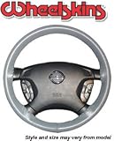 Universal Size C Wheelskins Original One Color Genuine Leather Steering Wheel Covers Color - Oak