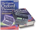 Computer : Seiko ER-2000 Concise Oxford Thesaurus