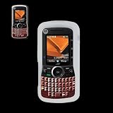 New Fashionable Perfect Fit Soft Silicon Gel Protector Skin Cover (Faceplate/Snap On) Rubber Cell Phone Case with Screen Protector for Motorola Clutch i465 Boost Mobile, Sprint - Clear