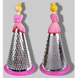 Cheese Nutmeg Grater Doll- Pink- Paris (Large) by Apilcina