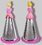 Cheese / Nutmeg Grater Doll- Pink- Paris (Large)