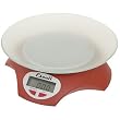 Escali Avia Digital Kitchen Scale With Frosted Bowl Roasted Tomato