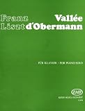 Vallee d'Obermann. Klavier - 