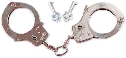 Handcuffs with Keys Adult (Silver)