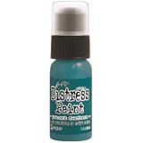Ranger Tim Holtz Distress Paint, 1-Ounce Bottle, Peacock Feathers