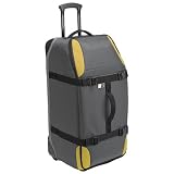 Caselogic 20" Sport Rolling Duffel, Gray/Yellow, One Size