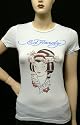 Ed Hardy Women Lady T-Shirt Geisha