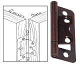 Non-Mortise Cabinet Hinges Antique Copper