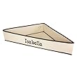 One Step Ahead Corner Storage Shelf Natural With Green Trim