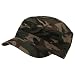 Fitted Cotton Ripstop Army Cap-Green Camo W35S34E