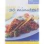 Weight Watchers Ready in 30 Minutes!: Over 60 Recipes Low in Points