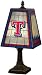 Texas Rangers 14-Inch Art Glass Lamp