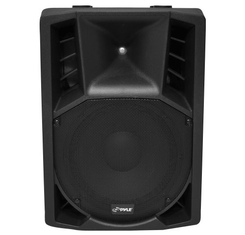 PylePro PPHP128AI 12-Inch 1200-Watt Powered 2-Way Full Range PA Speaker with iPod Dock/USB/SD, Remote Control, Microphone On Sale