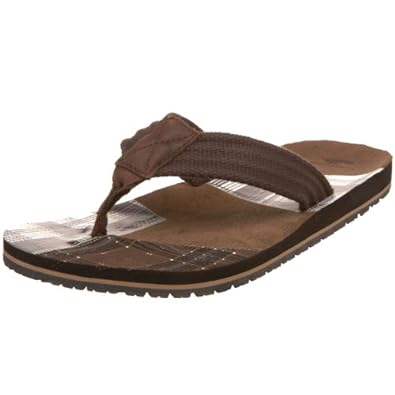Amazon: Rocket Dog Men's Cancun Thong Sandal,Brown,8 M US: Shoes