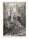 Joan of Arc She Kisses the Cross Before Being Burned at the Stake in Rouen 30 May 1431 Art Giclee Poster Print, 18x24