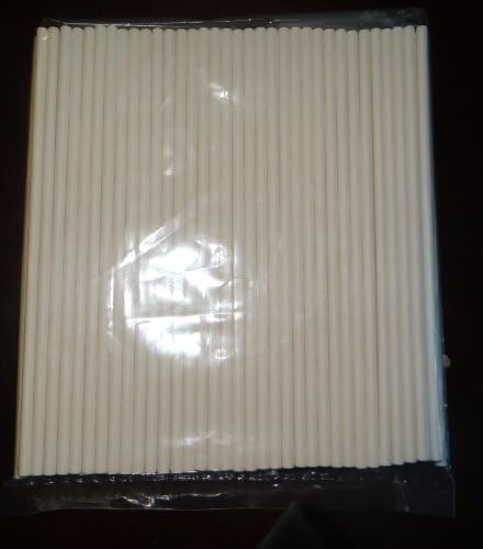 Sucker Lollipop Sticks 6" x 5/32" 500 ct. Candy & Chocolate Cake Pop Making